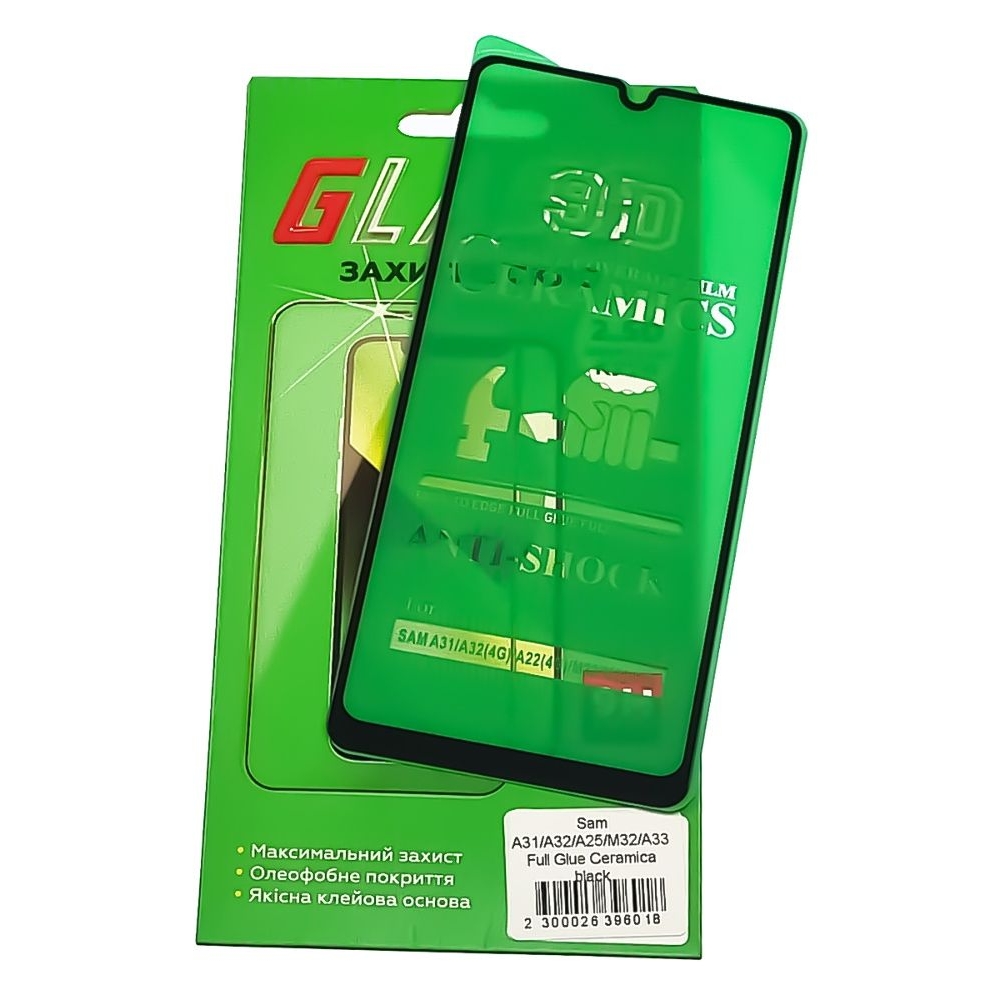 �������� ������ Samsung SM-A225 Galaxy A22, SM-A315 Galaxy A31, SM-A325 Galaxy A32, SM-M325 Galaxy M32, Full Glue (���� �� ���� ������� ������), Ceramics, ������