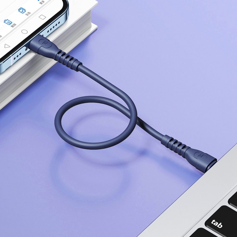 USB-������ Remax RC-C022, Type-C �� Lightning, Power Delivery (20 ��), 30 ��, �����