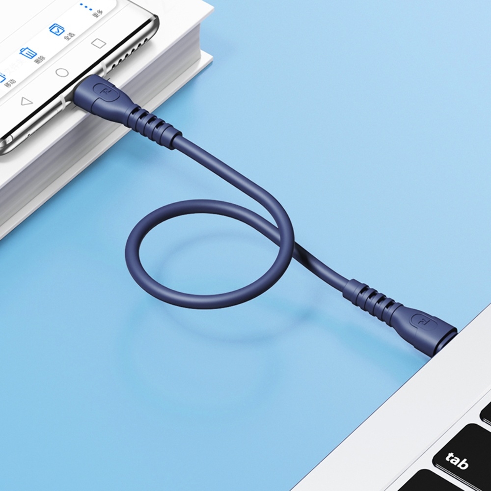 USB-������ Remax RC-C022, Type-C �� Type-C, Power Delivery (65 ��), 30 ��, �����