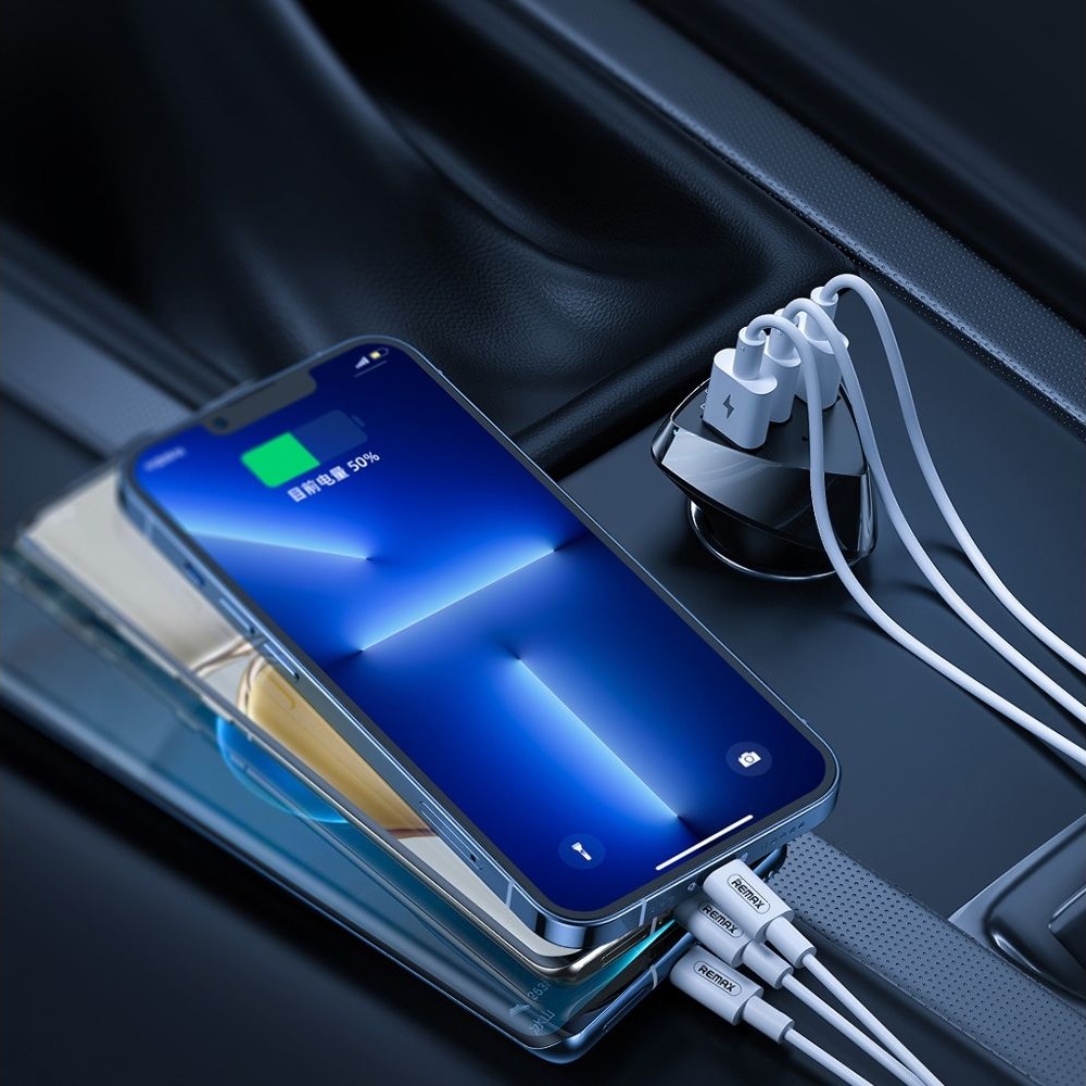 ������������� �������� ������� Remax RCC-323 2 USB QC+PD 49.5 ��, ������ | �������, �������� ����������