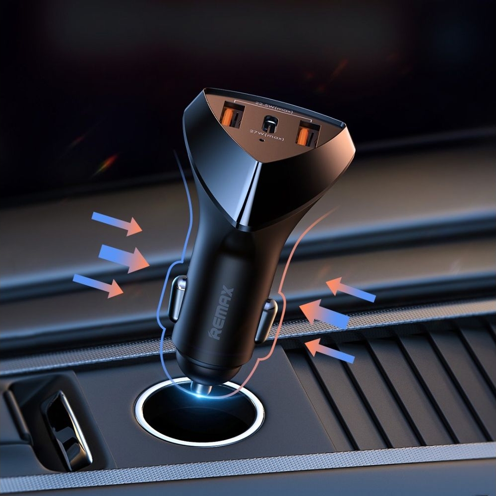 ������������� �������� ������� Remax RCC-323 2 USB QC+PD 49.5 ��, ������ | �������, �������� ����������