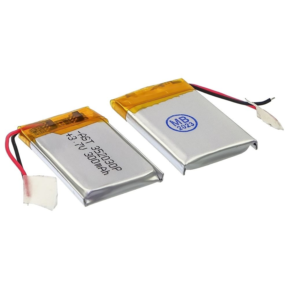 ���������� 352030P, �������������, � �����������, 3.5 � 20 � 30 ��, 300 mAh, ��� TWS ���������, Bluetooth ��������, MP3 ������� | ���, �������, �����������