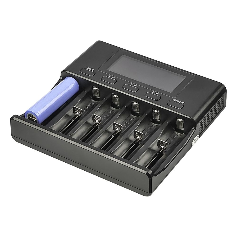 ������� �������� ���������� � �������� LiitoKala Lii-S6, ��� ������������� 18650, ��, ��� � ������, 6 ������