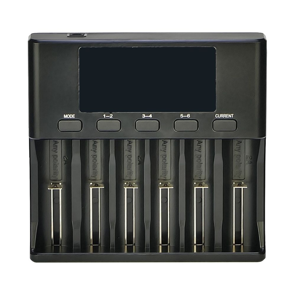 ������� �������� ���������� � �������� LiitoKala Lii-S6, ��� ������������� 18650, ��, ��� � ������, 6 ������