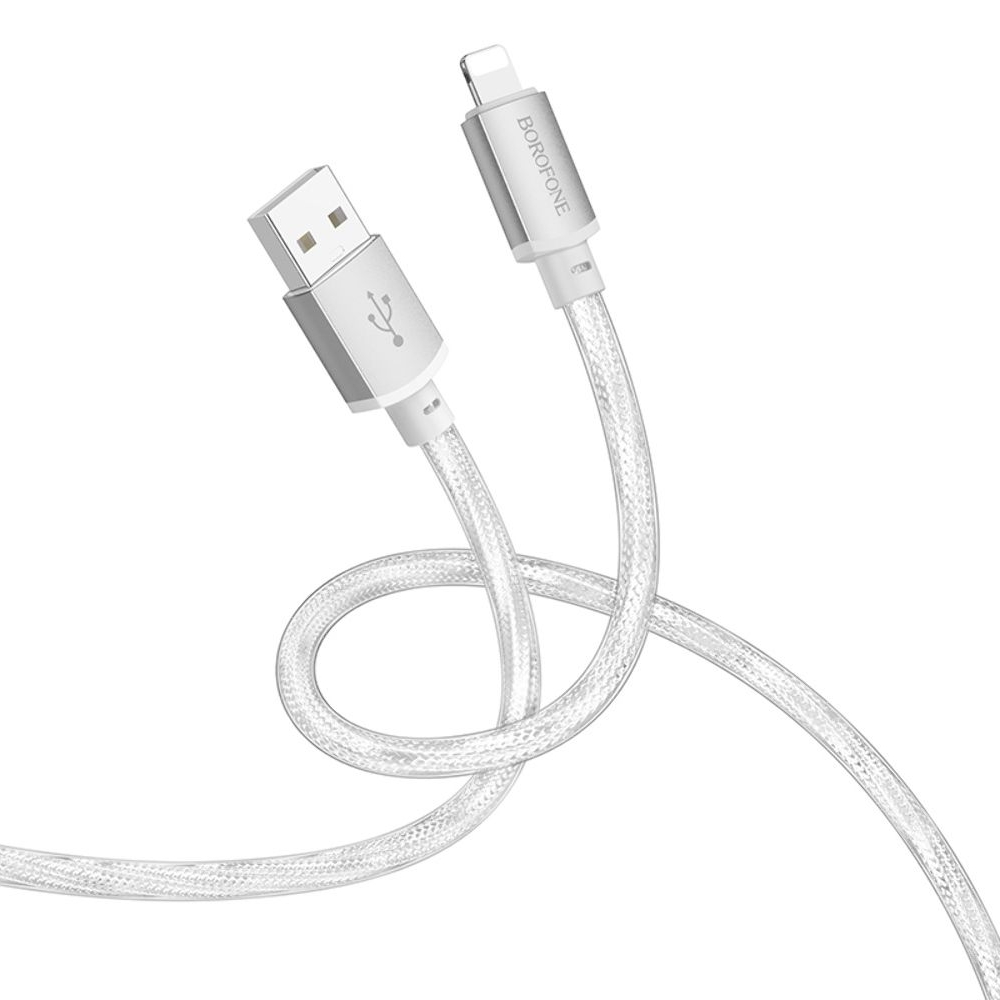 USB-������ Borofone BX95, USB �� Lightning, 100 ��, �����������