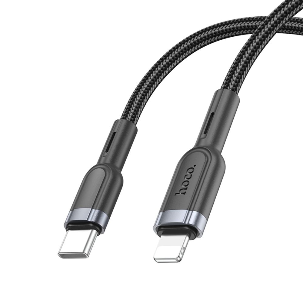 USB-������ Hoco U117, Type-C �� Lightning, 120 ��, ������