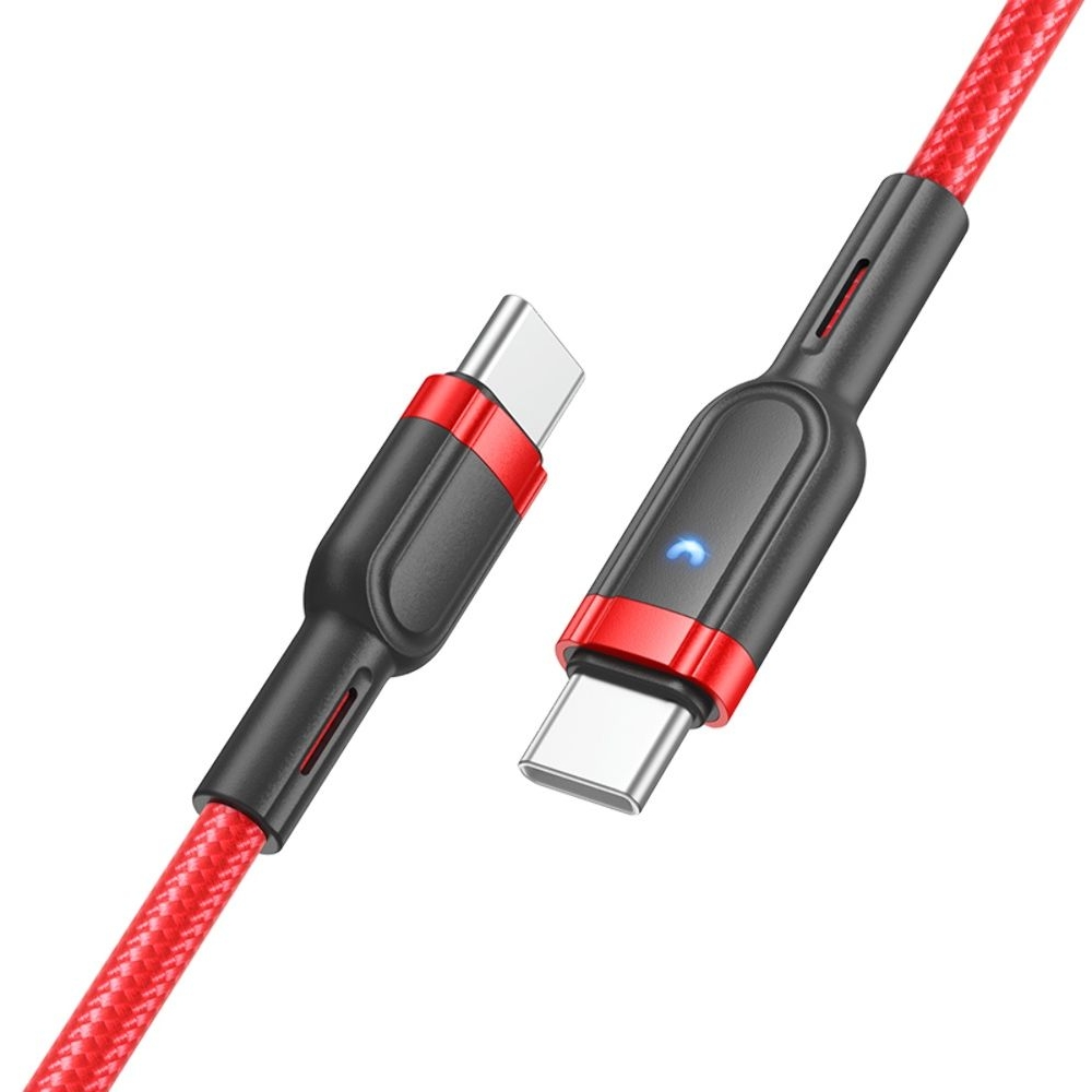 USB-������ Hoco U117, Type-C �� Type-C, Power Delivery (60 ��), 120 ��, �������