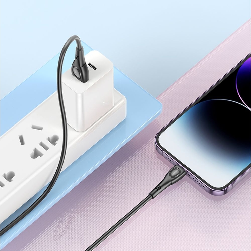 USB-������ Borofone BX98, Lightning, 100 ��, ������