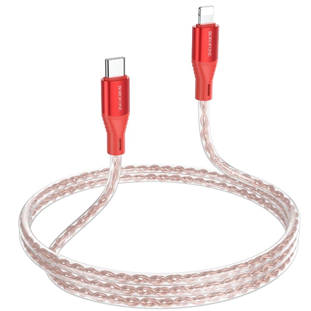 USB-������ Borofone BX96, Type-C �� Lightning, 100 ��, �������