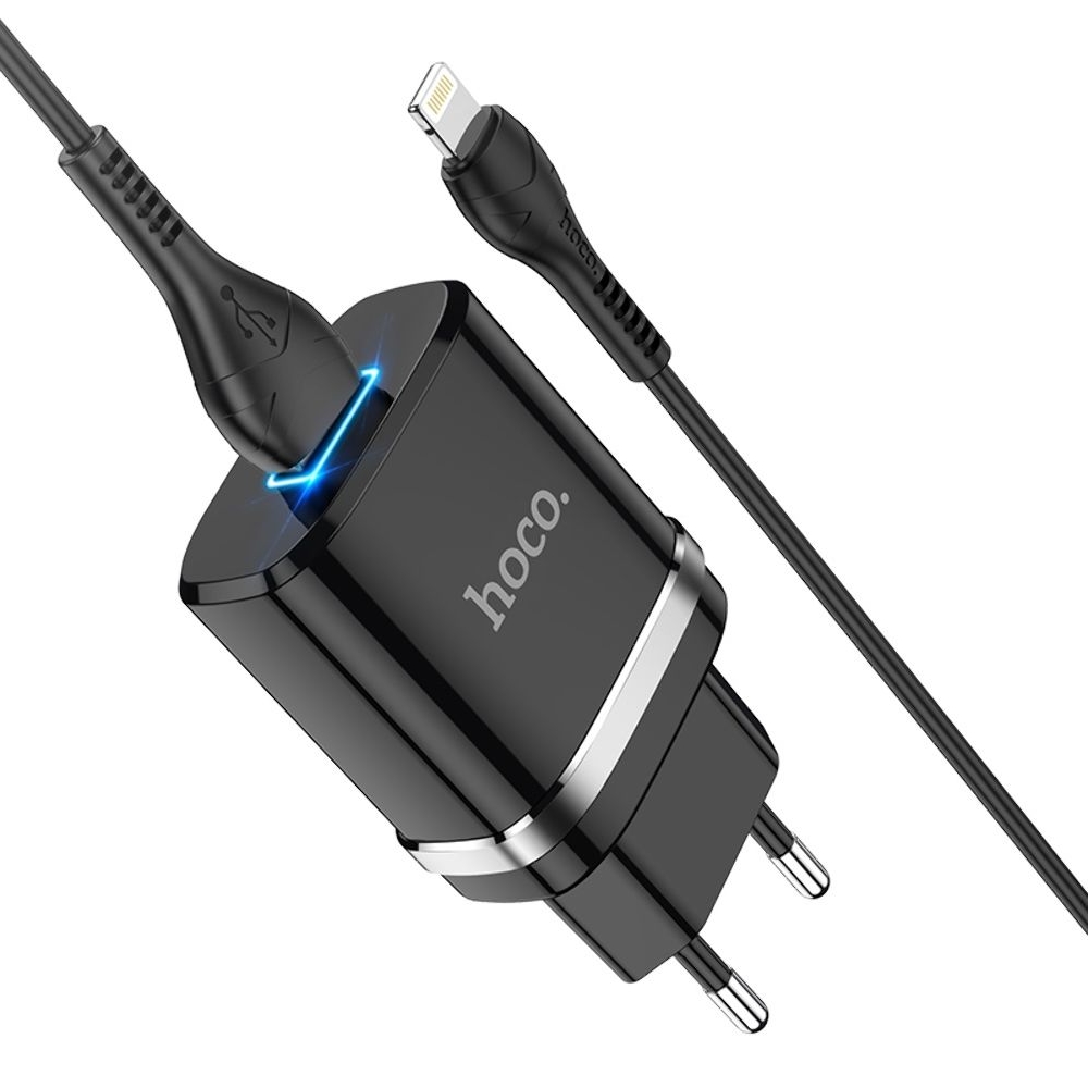 ������� �������� ���������� Hoco N1, 1 USB, ������, � ������� Lightning