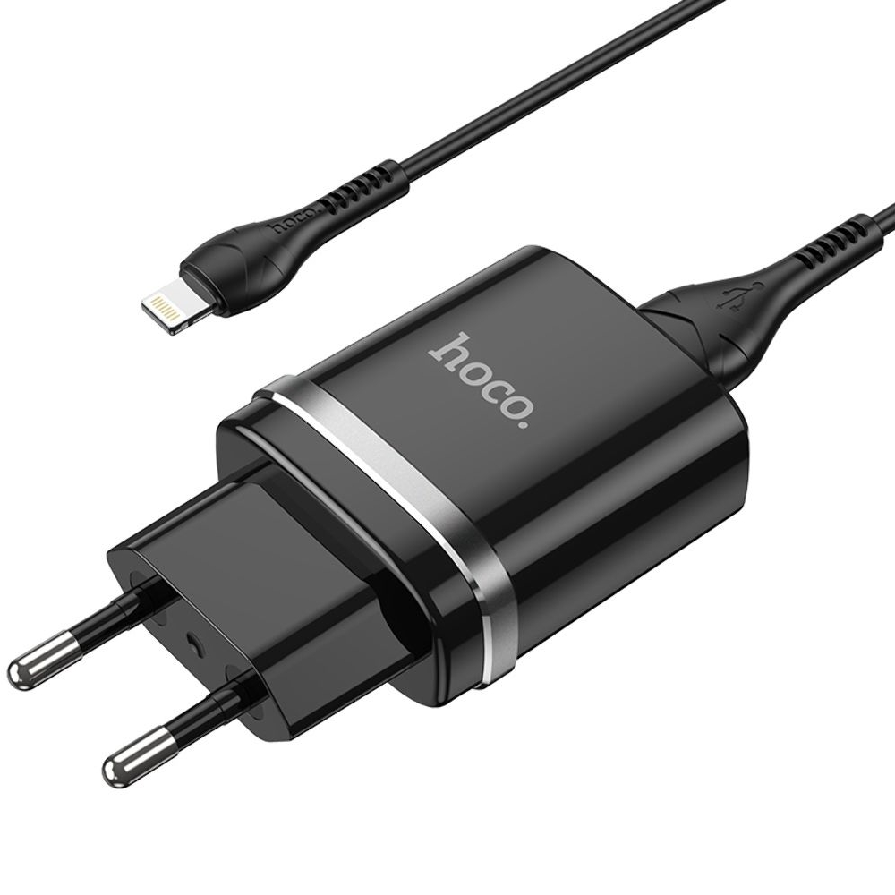 ������� �������� ���������� Hoco N1, 1 USB, ������, � ������� Lightning