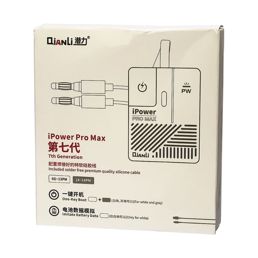 ������ � ������ ��������� QianLi iPower Pro Max 7th V2.2, ��� ����������� ���� � ��� iPhone 6 - 14 Pro Max