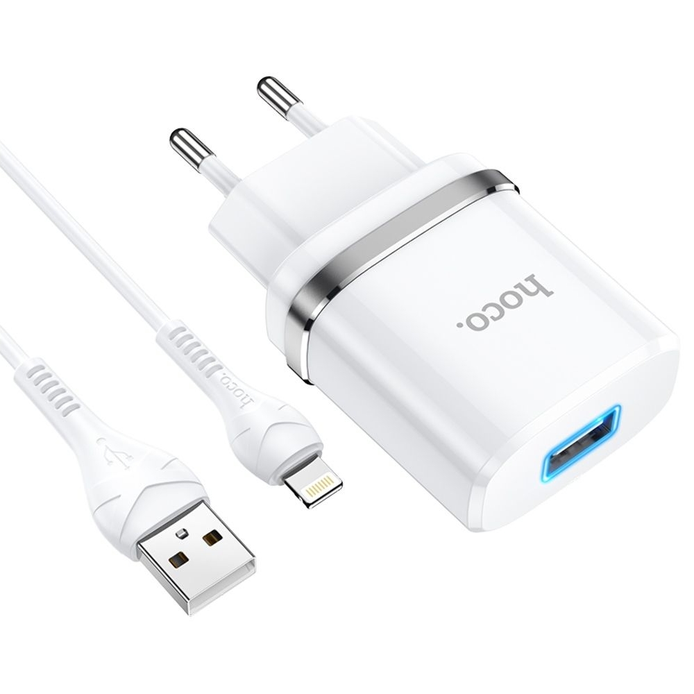 ������� �������� ���������� Hoco N1, 1 USB, �����, � ������� Lightning