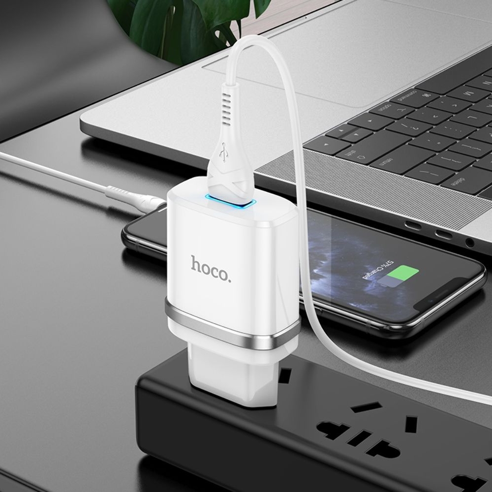 ������� �������� ���������� Hoco N1, 1 USB, �����, � ������� Lightning