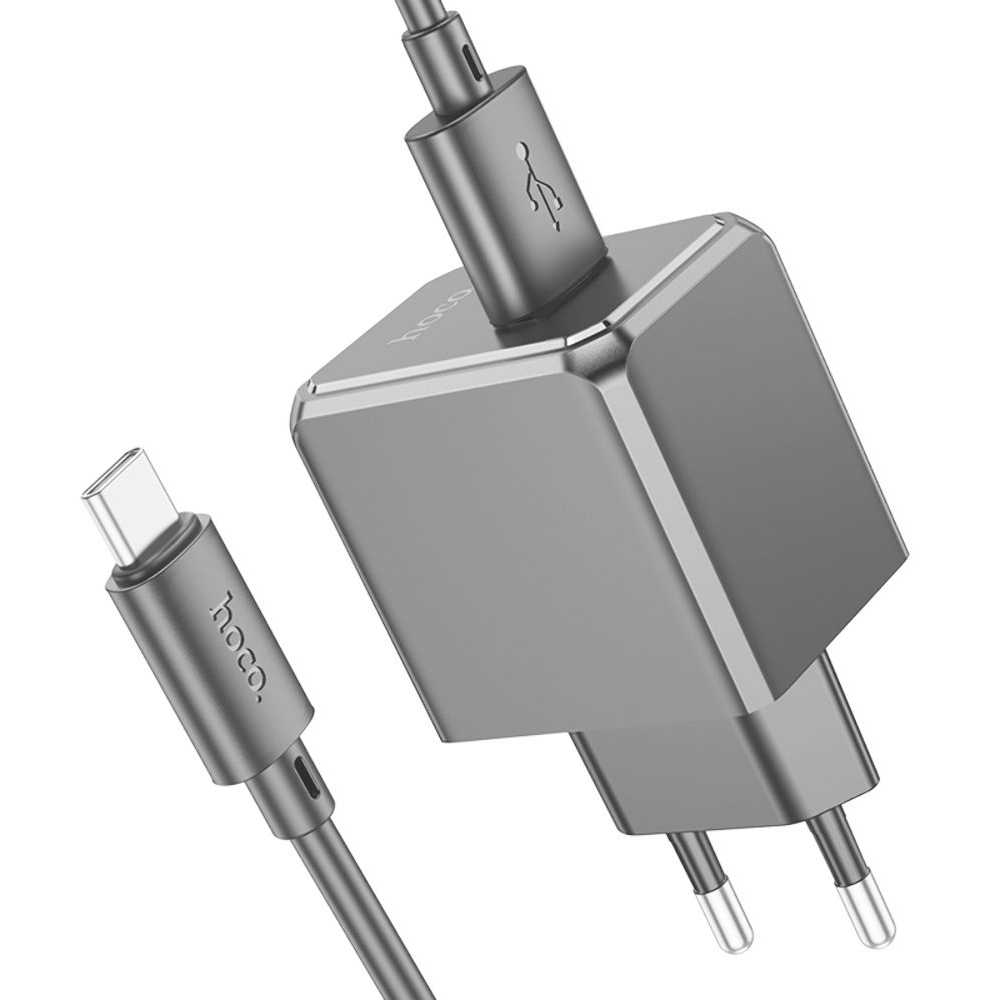 ������� �������� ���������� Hoco CS11A, USB, ������, � ������� USB �� Type-C