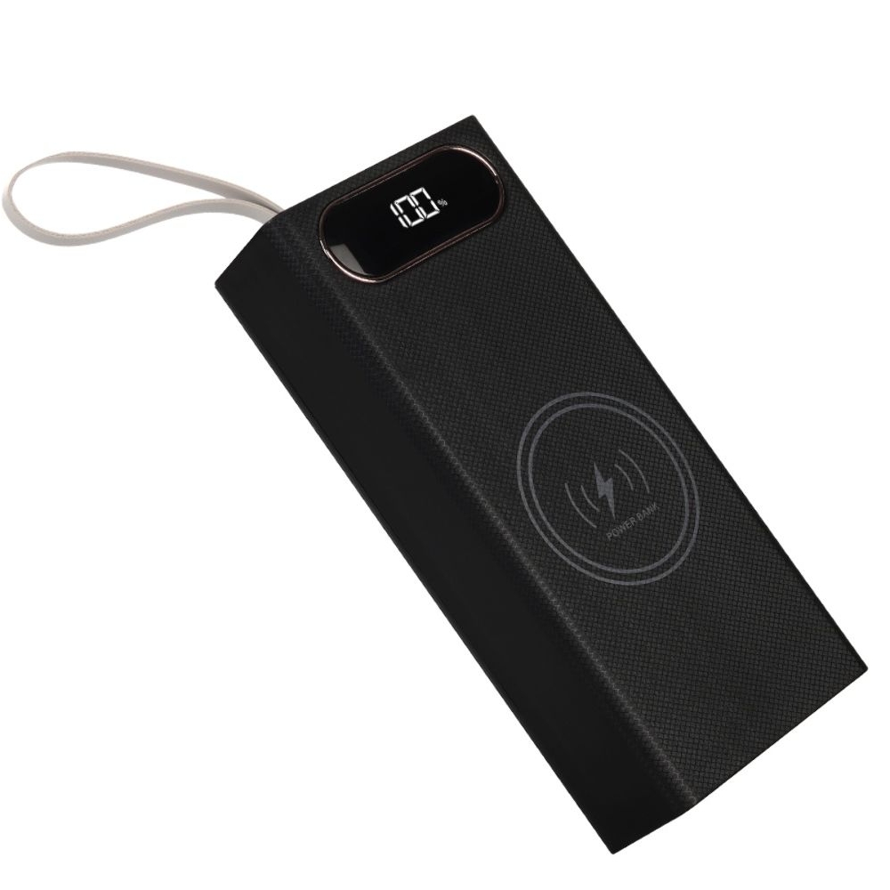 ������ Multi-powerbank L16, ��� �������� 18650 �� 16 ��, 22.5+15W, � ������������ �������� � ������, ������