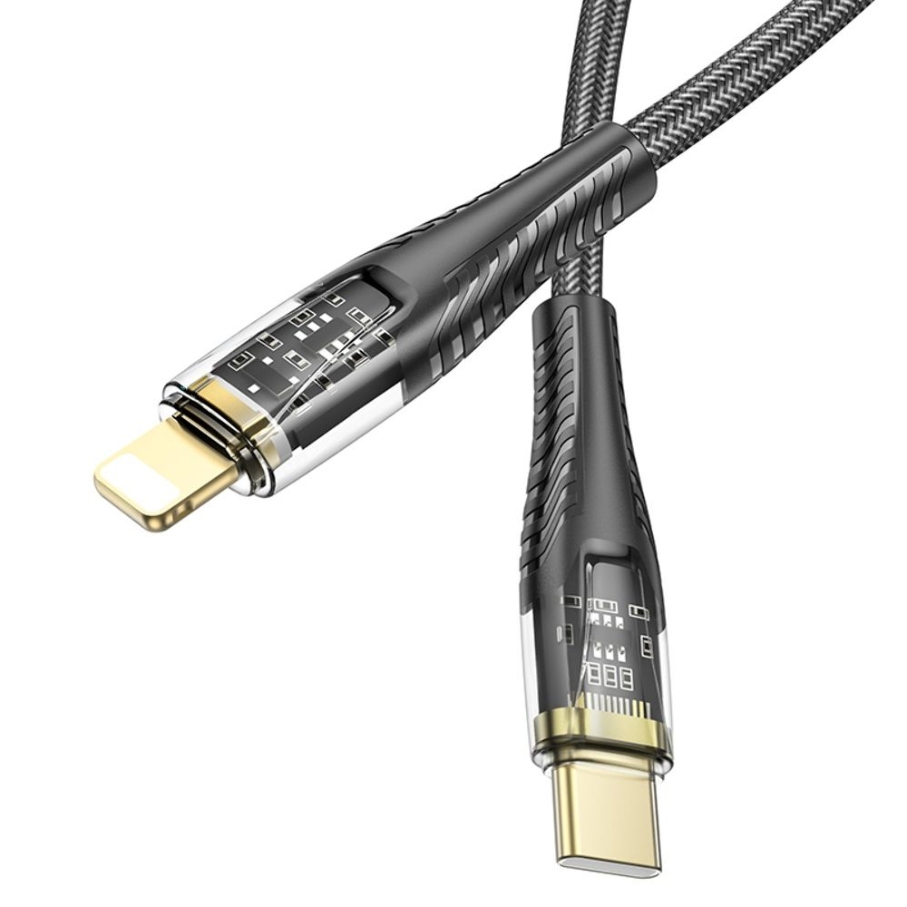 USB-������ Hoco U121, Type-C �� Lightning, PowerDelivery (27 ��), 120 ��, ������
