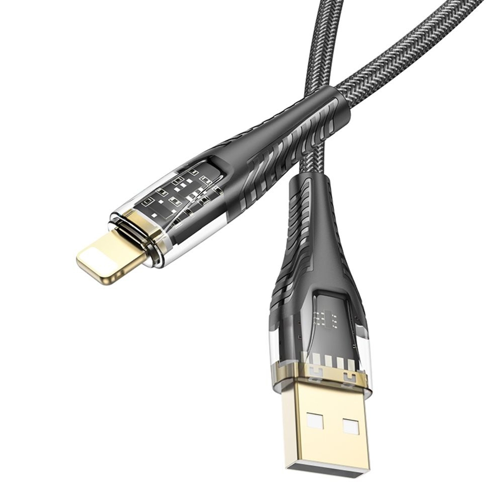 USB-������ Hoco U121, Lightning, 120 ��, ������