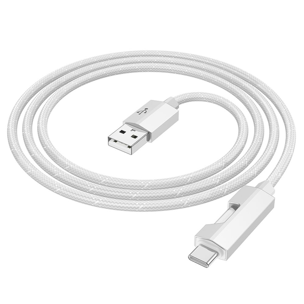 USB-������ Hoco U123, Type-C, 27 ��, 100 ��, ����