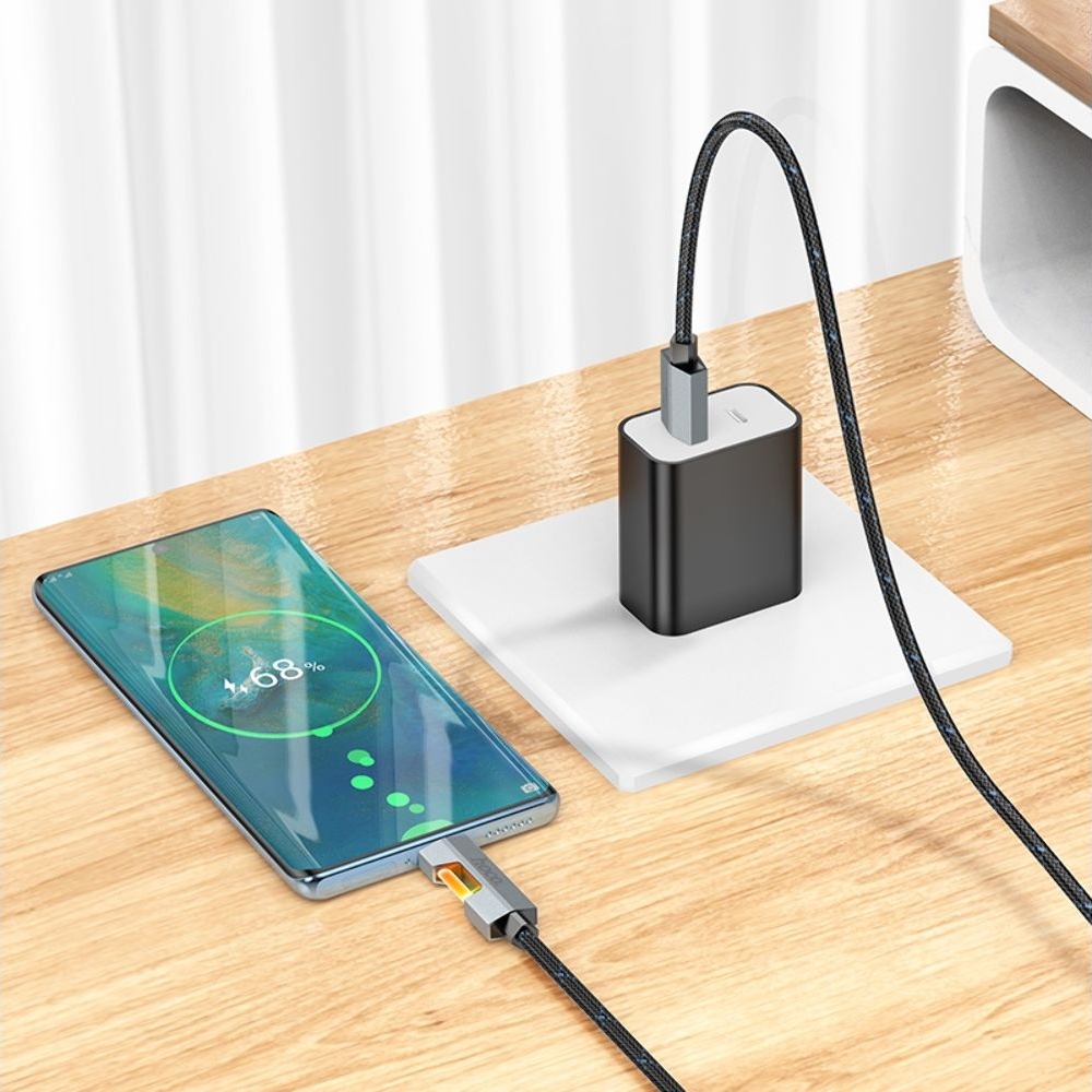 USB-������ Hoco U123, Type-C, 27 ��, 100 ��, ������