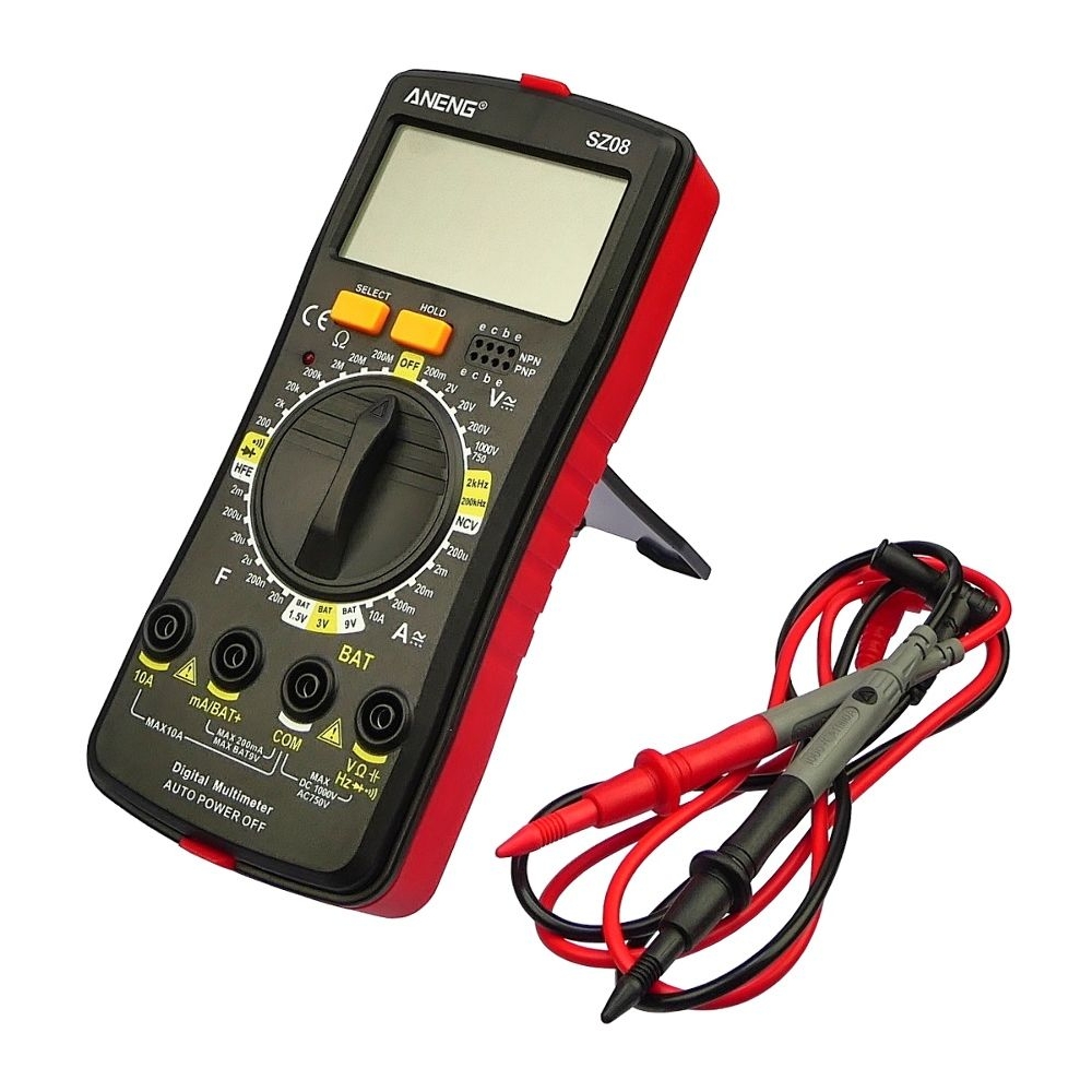 ���������� �������� Aneng SZ08 c �������� BAT, � ���������� ������� �������� (��� �� 10A)