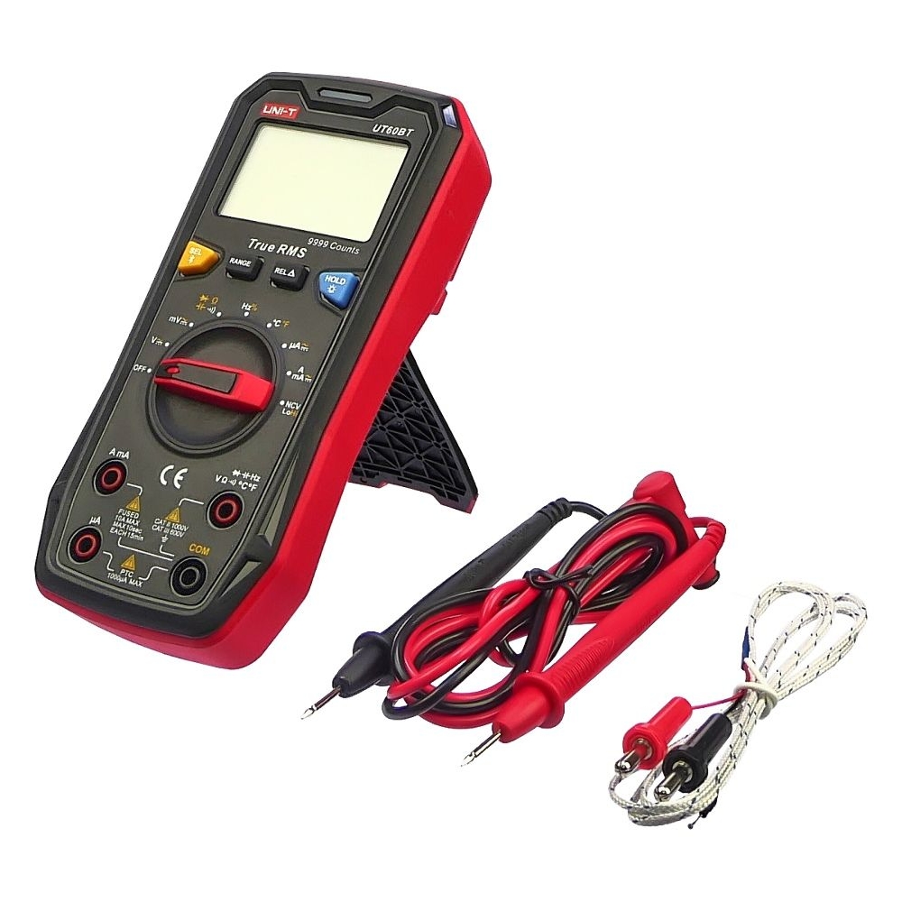 ���������� �������� UNI-T UT60BT � �������� True RMS, Bluetooth, NCV, ����������, ����������������, ���������� (��� �� 10A)