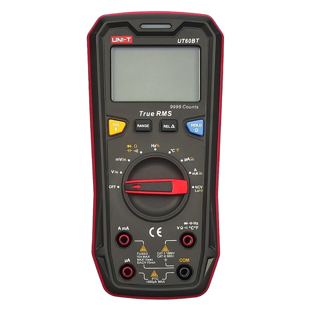���������� �������� UNI-T UT60BT � �������� True RMS, Bluetooth, NCV, ����������, ����������������, ���������� (��� �� 10A)