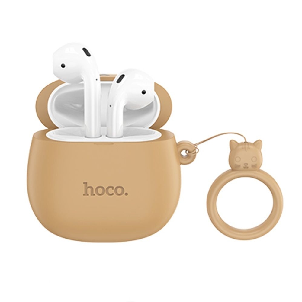 �������� ������������ �������� Hoco EW45 TWS Cat Ear caramel cat, ����������
