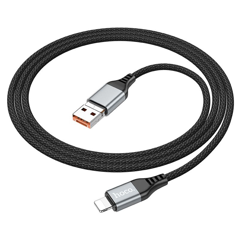 ������ Hoco U128, 2 � 1, USB/ Type-C �� Lightning, 1.2�, ������