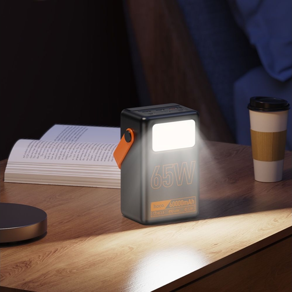 Power bank Hoco J110A, 60000 ���, 65 ��, ������, Power Delivery (PD)