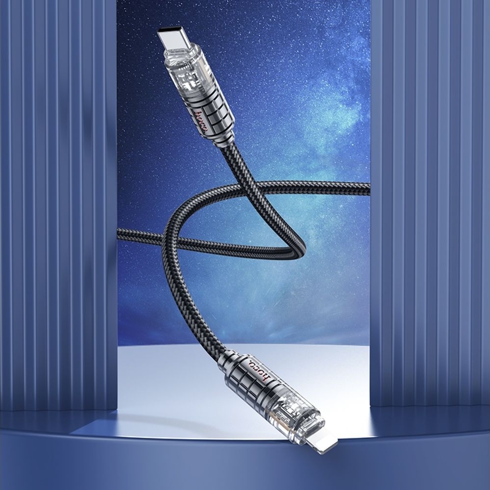 ������ Hoco U122 Type-C �� Lightning 1m, ������