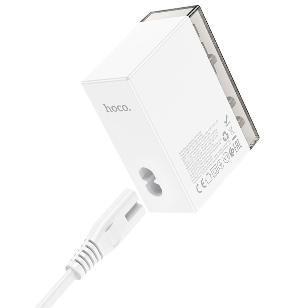 ������� �������� ���������� Hoco N36 3 USB/ 3 Type-C PD 65W �����