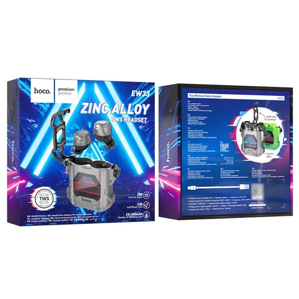 �������� ������������ ��������� Hoco EW33 TWS space, �����