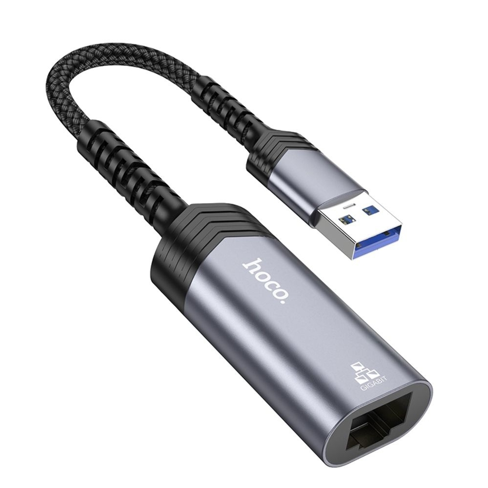 ������� ���������� Hoco UA26 1000 Mbps USB to RJ45 metal, ����