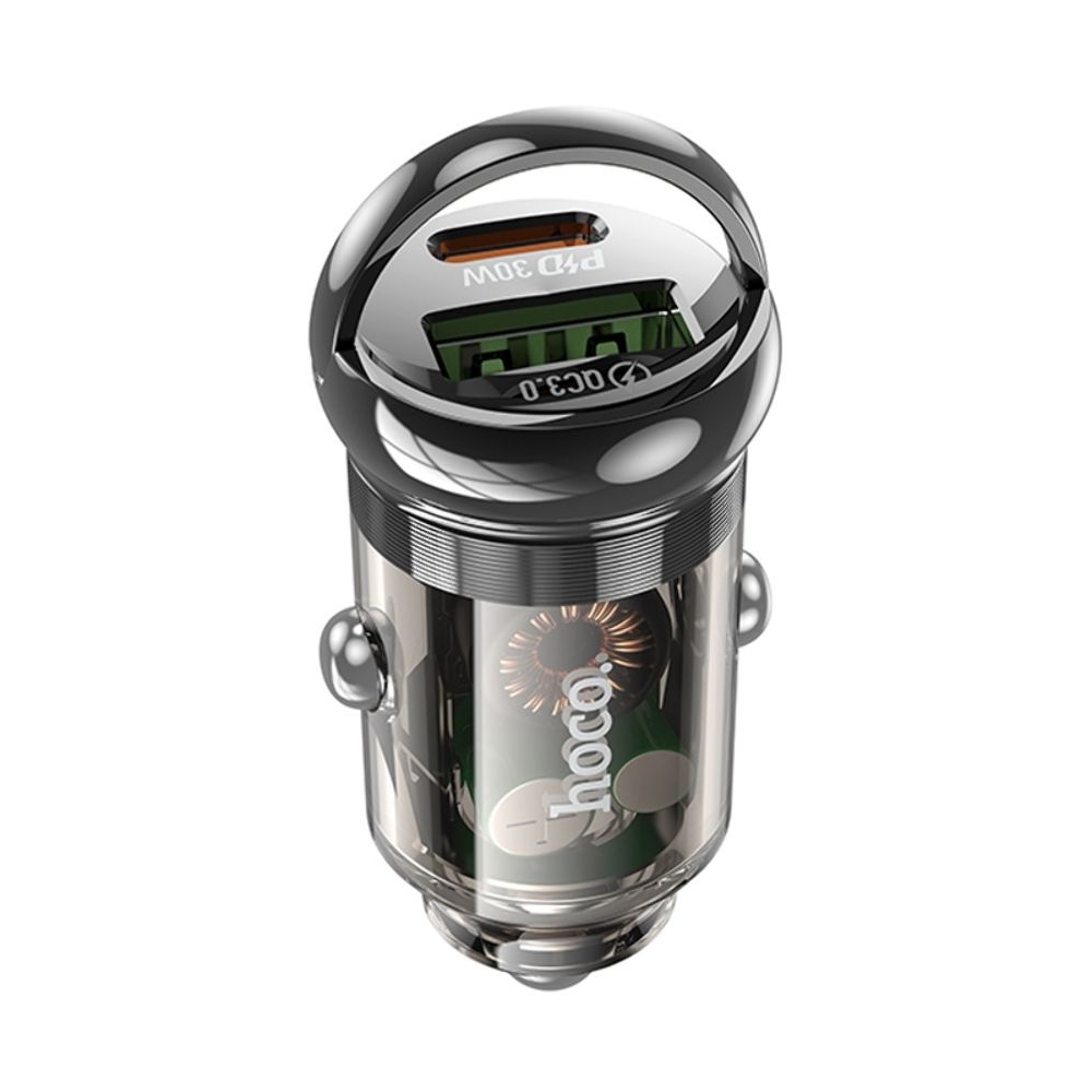 ������������� �������� ������� Hoco Z53A USB/ Type-C, Power Delivery (30 ��), Quick Charge, transparent, ������ | �������, �������� ����������