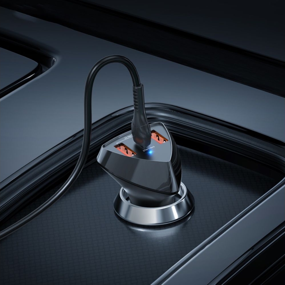 ������������� �������� ������� Hoco DZ10 2 USB/ Type-C PD 27W QC, ������ | �������, �������� ����������