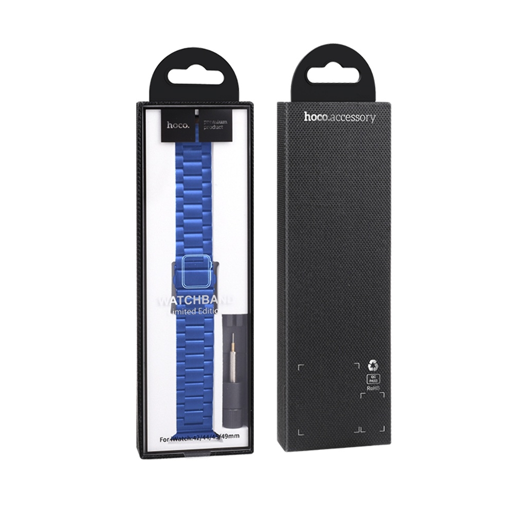 ������� ������������� Hoco iWatch WA10 three-bead 42/ 44/ 45/ 49mm, �����