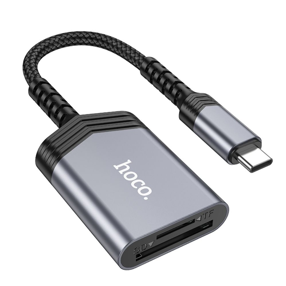 ������� ���������� Hoco UA25 2�1 card reader Type-C �����
