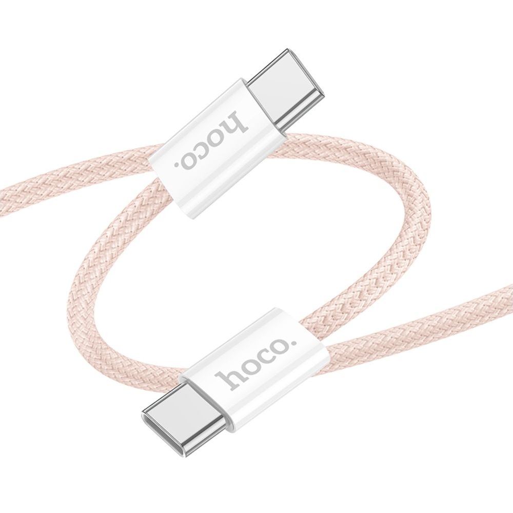 ������ Hoco X104 Type-C �� Type-C PD 60W 2m pink