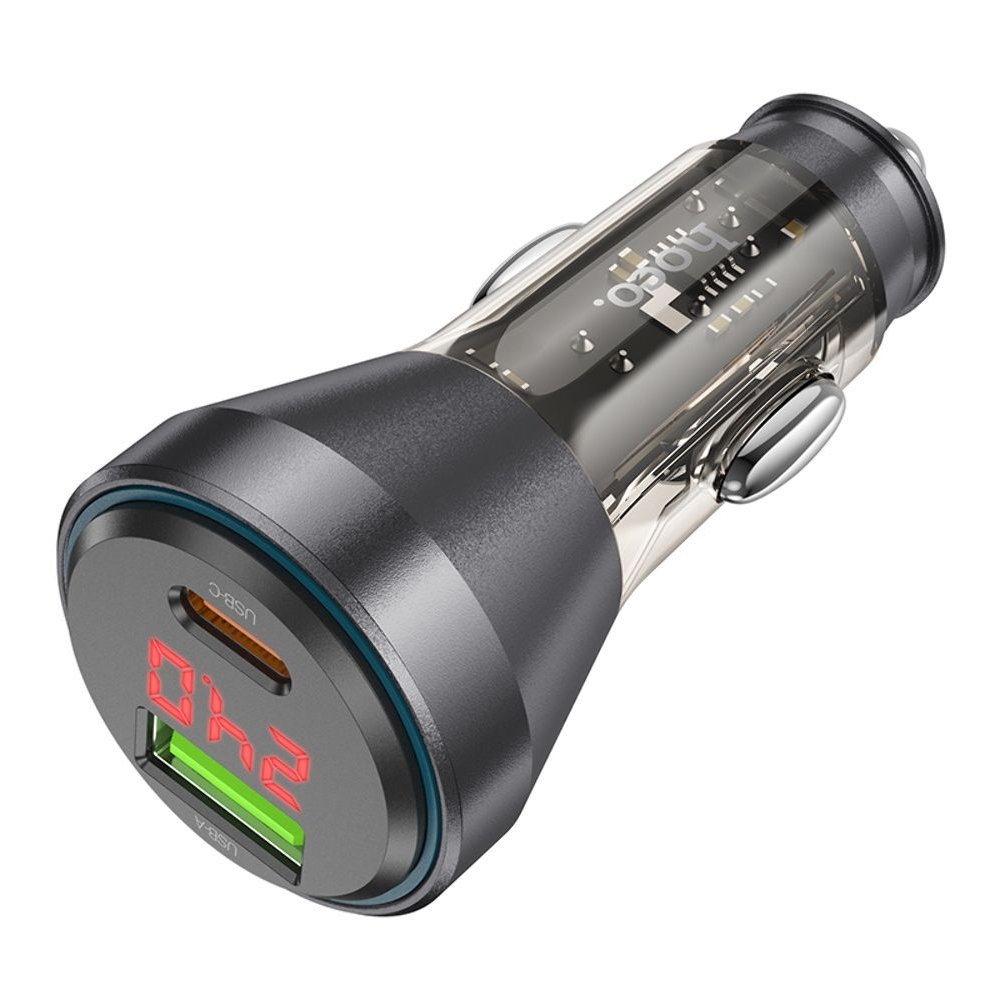 ������������� �������� ������� Hoco NZ12B USB/ Type-C PD 48W � �������� transparent, ������ | �������, �������� ����������