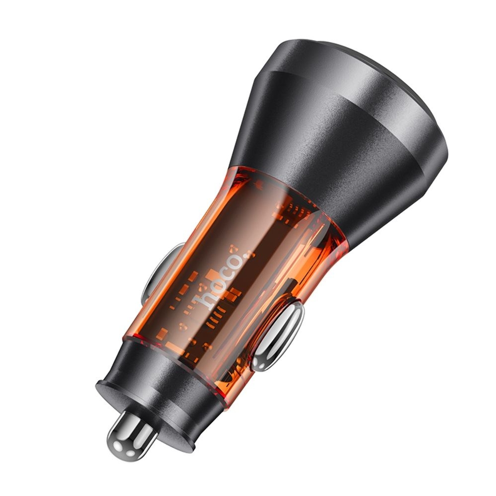 ������������� �������� ������� Hoco NZ12B USB/ Type-C PD 48W � �������� transparent orange | �������, �������� ����������