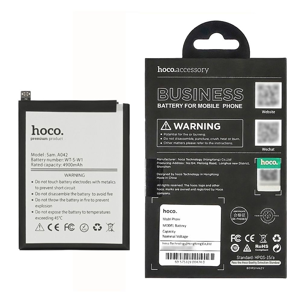���������� Samsung SM-A042 Galaxy A04e, SM-A045 Galaxy A04, WT-S-W1, Hoco | 3-12 ��. ������ | ���, �������, �����������
