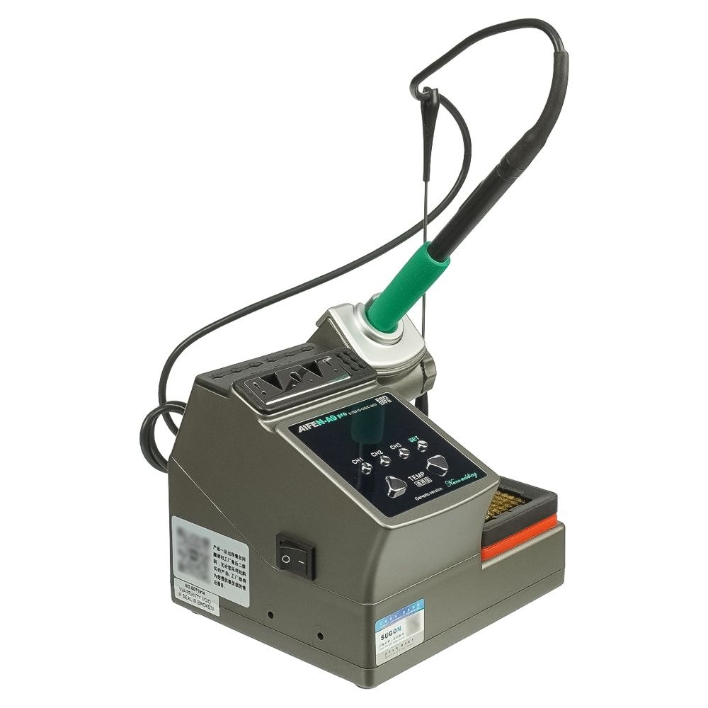 �������� ������� ������������ Aifen A9-210T Pro, ����� � p����������� �����������, �������� ��������� JBC 210, 3 ������ ������, 120 ��, 100 - 450 C