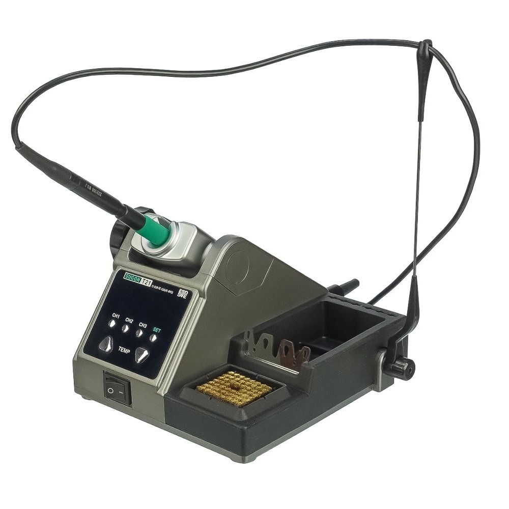 �������� ������� ������������ Sugon T21 (����� � p����������� t, �������� ��������� JBC 115, 3 ������ ������, 120W, 100C - 450C)