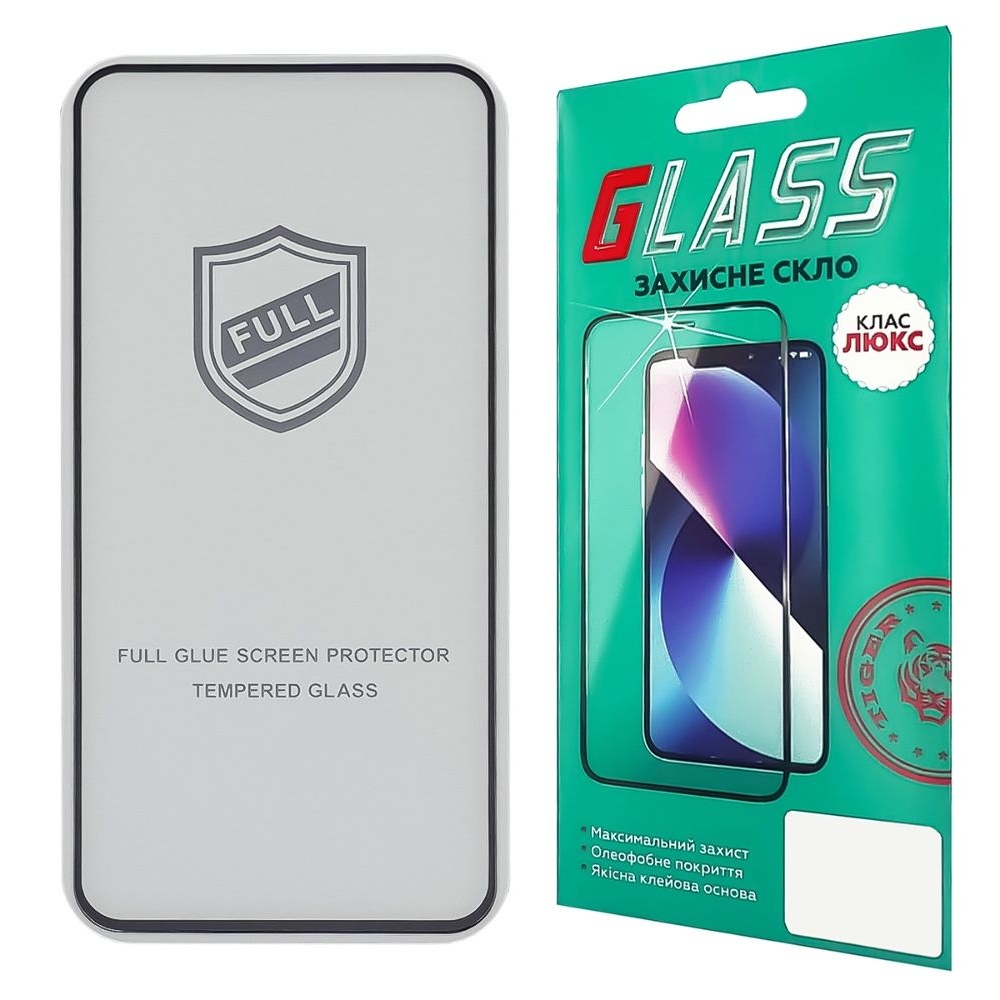 ������� ���� Samsung SM-A556 Galaxy A55, ����, iNobi, Full Glue, ���� �� ��� ��������, 0.25 ��, 2.5D, ������ � ������, ����� | ���������� �������� ������