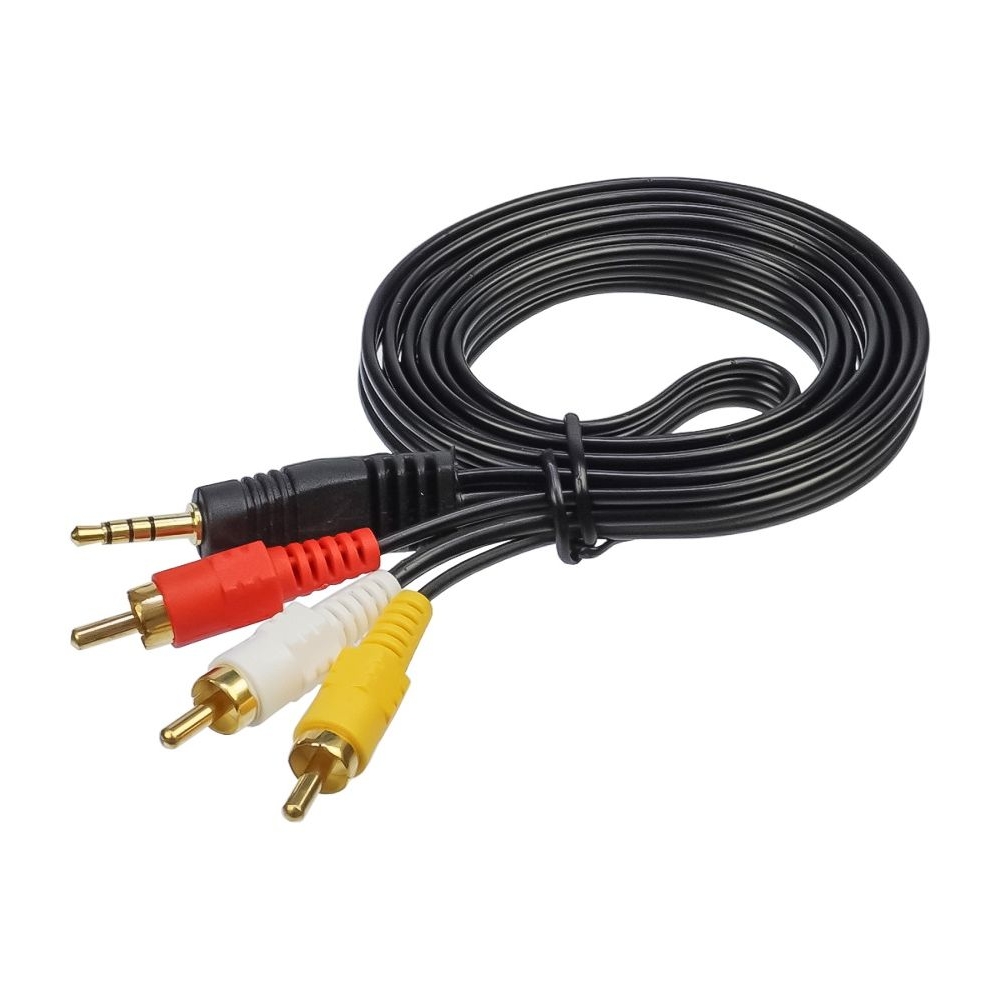 �������������� ������ TRS Jack 3.5 to 3RCA 1.5m black