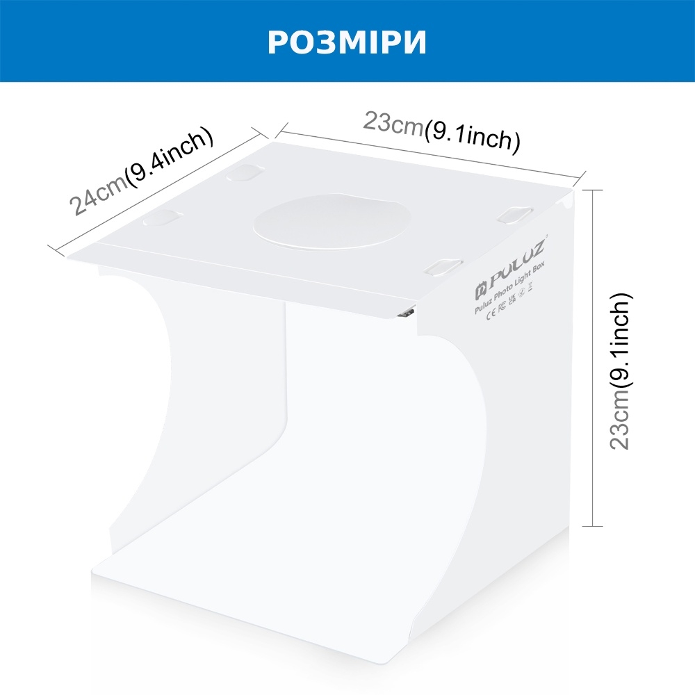 ������� (��������) Puluz PU5029 LED (20 � 20 � 20 ��) ������