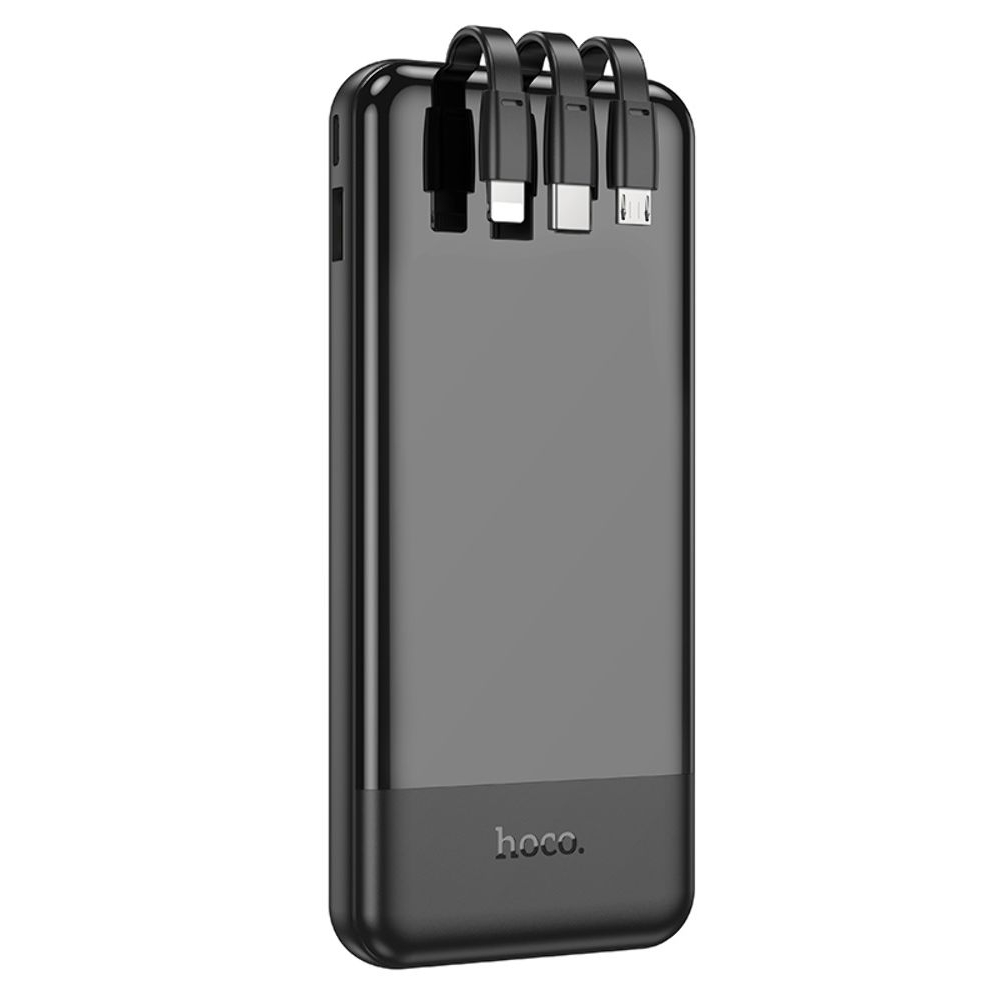Power bank Hoco J114, 10000 mAh, � ��������, � �������� 3 � 1, Type-C, Lightning, MicroUSB, ������