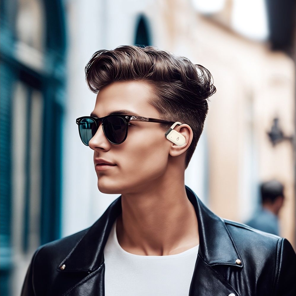 ��������� TWS ��������� Hoco EA2 �������� milky white | ������������ ��������