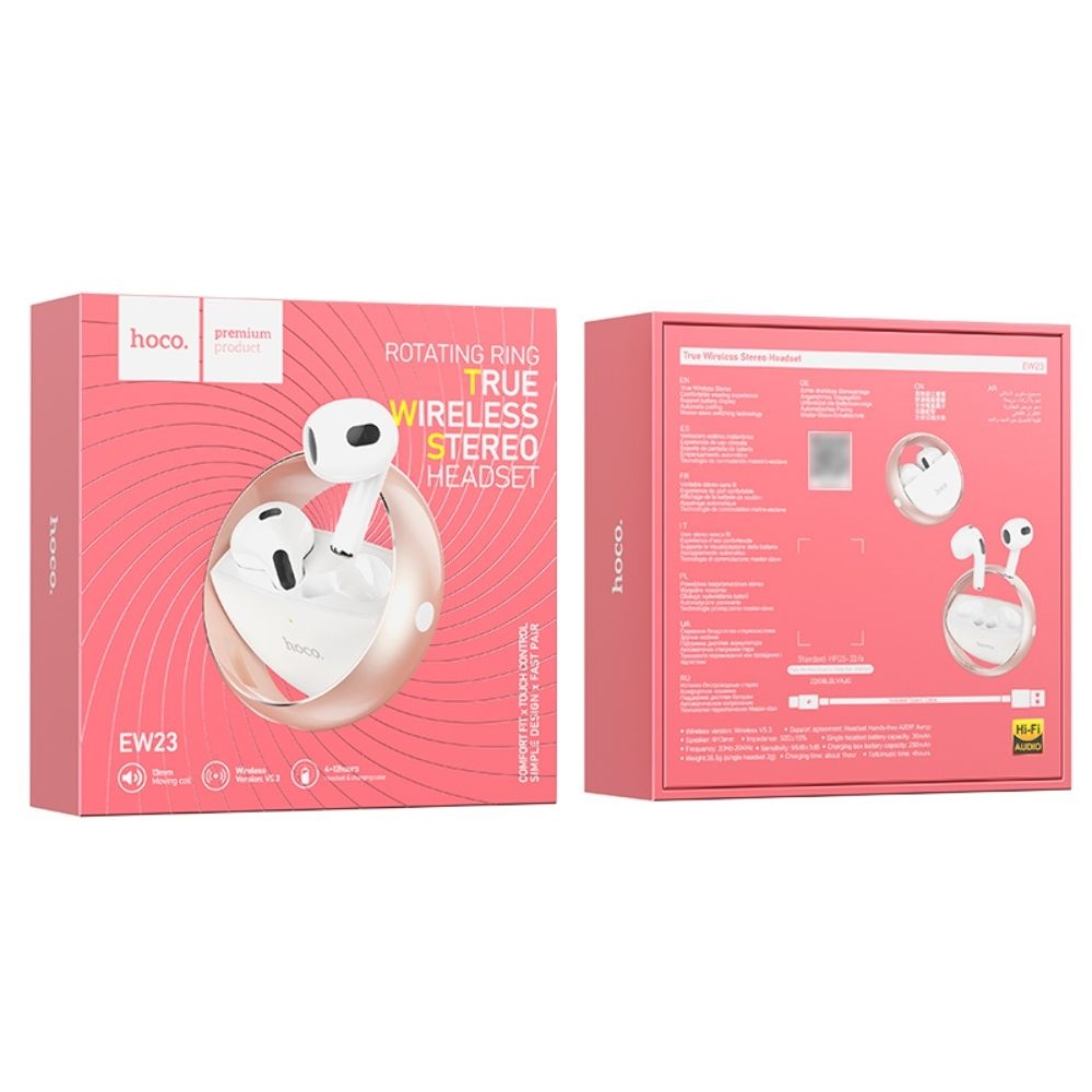 ��������� TWS ��������� Hoco EW23 �������� rose gold | ������������ ��������